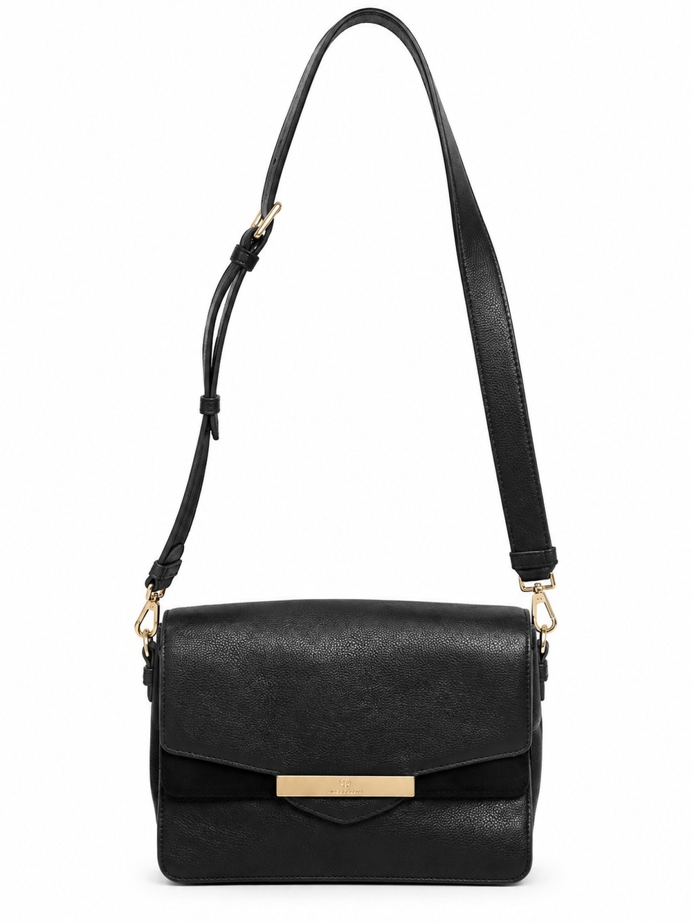 Kate Spade New York Black Leather Crossbody Shoulder Bag